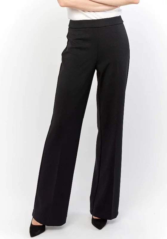 Joseph Ribkoff Wide Leg Trousers, Black