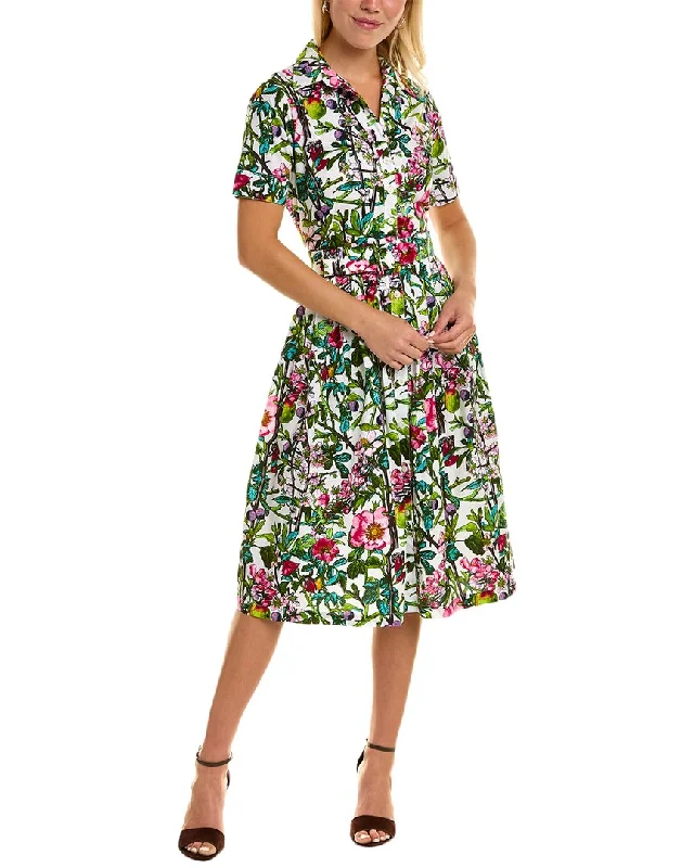 Bold, confident, and stylish women’s clothing   Samantha Sung Sabrina Shirtdress