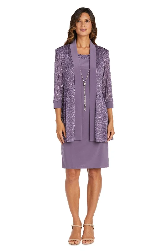 Refresh your wardrobe with trendy women’s apparel R&M Richards 1873 Short Piece Metallic Jacket Dress Refresh your wardrobe with trendy women’s apparel R&M Richards 1873 Short Piece Metallic Jacket Dress